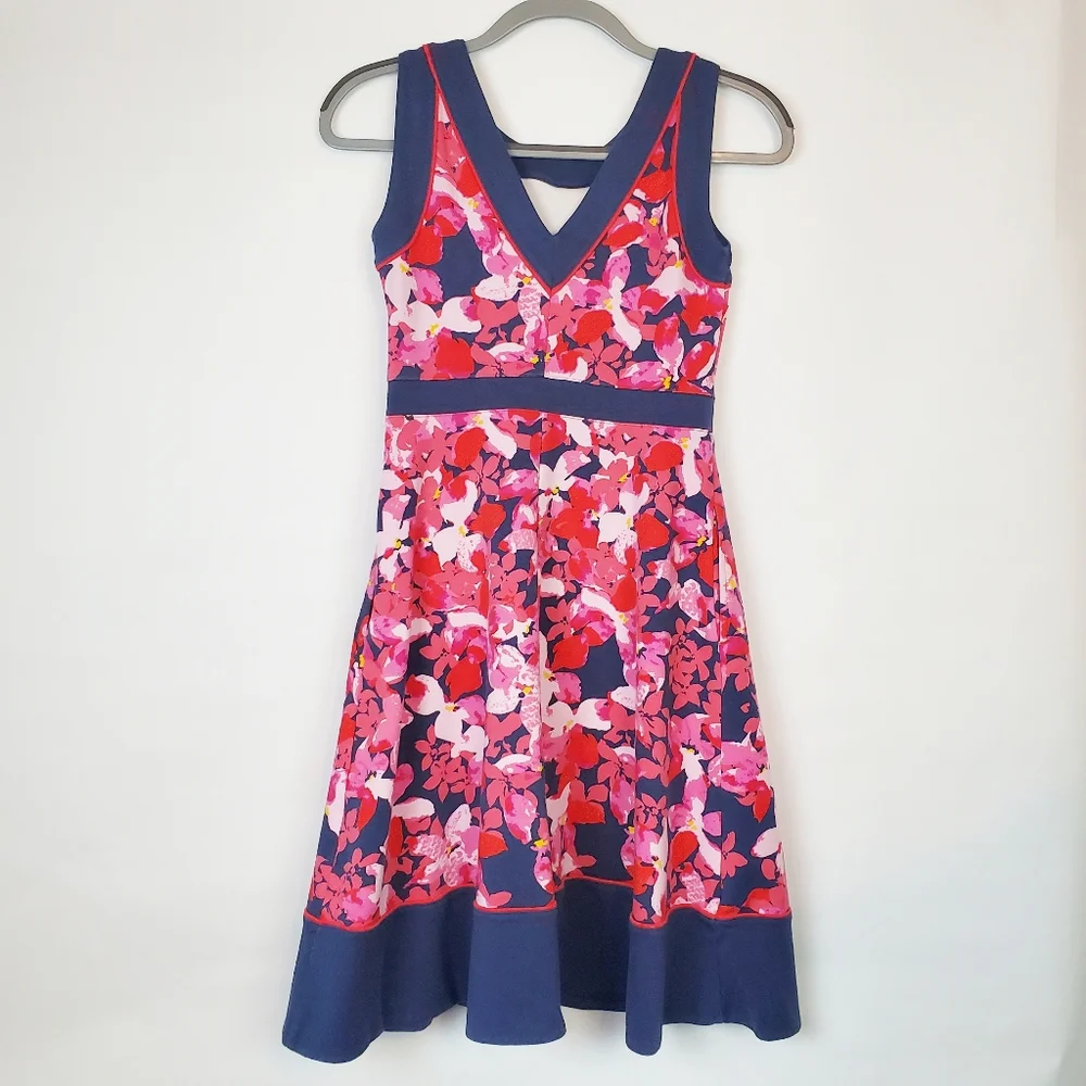 Lands End floral print sleeveless dress - Picture 2 of 4